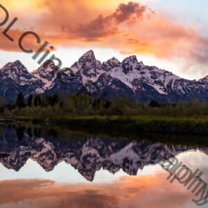 Grand Tetons - Sunset